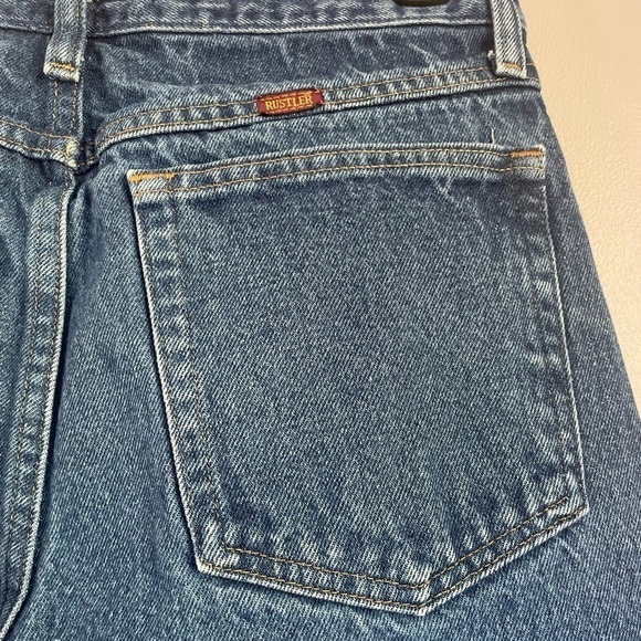 Rustler Straight Leg Blue Jeans- Size 32x30 1990’s - Picture 8 of 11